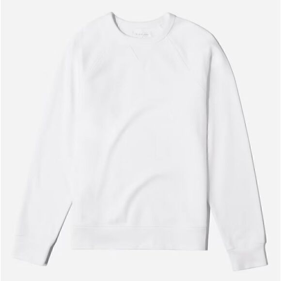 Everlane The French Terry Crew Neck Sweater - Picture 5 of 10